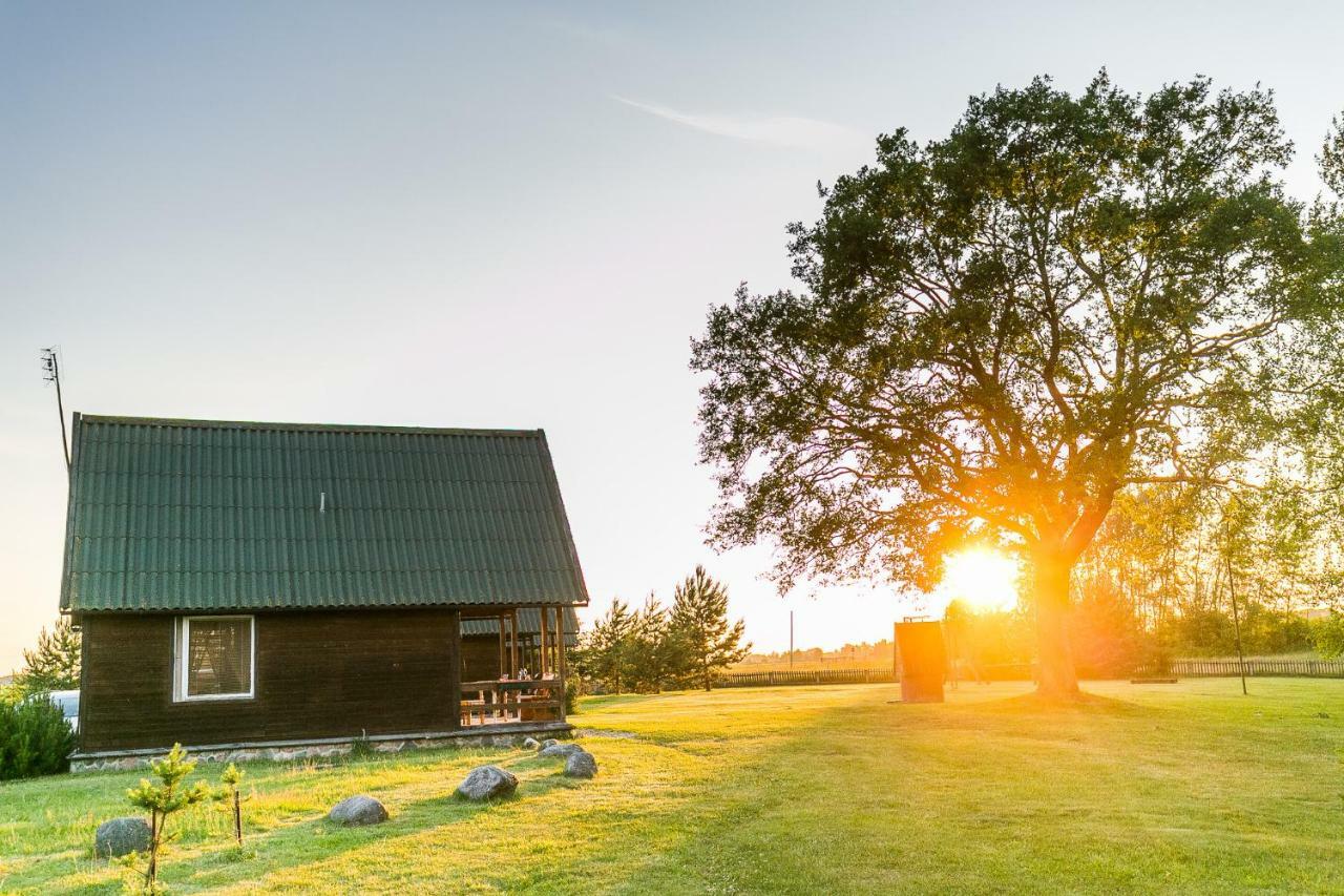 Poilsio Nameliai Pasartele Villa Kavoliai Buitenkant foto